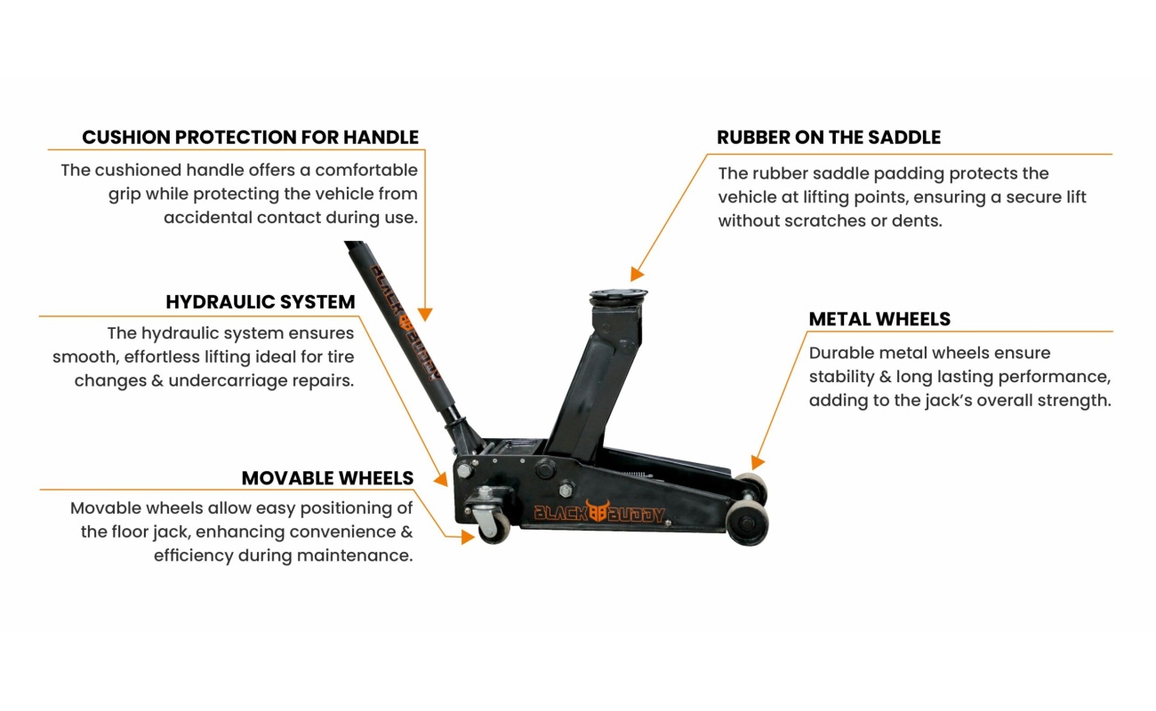 3-ton floor jack