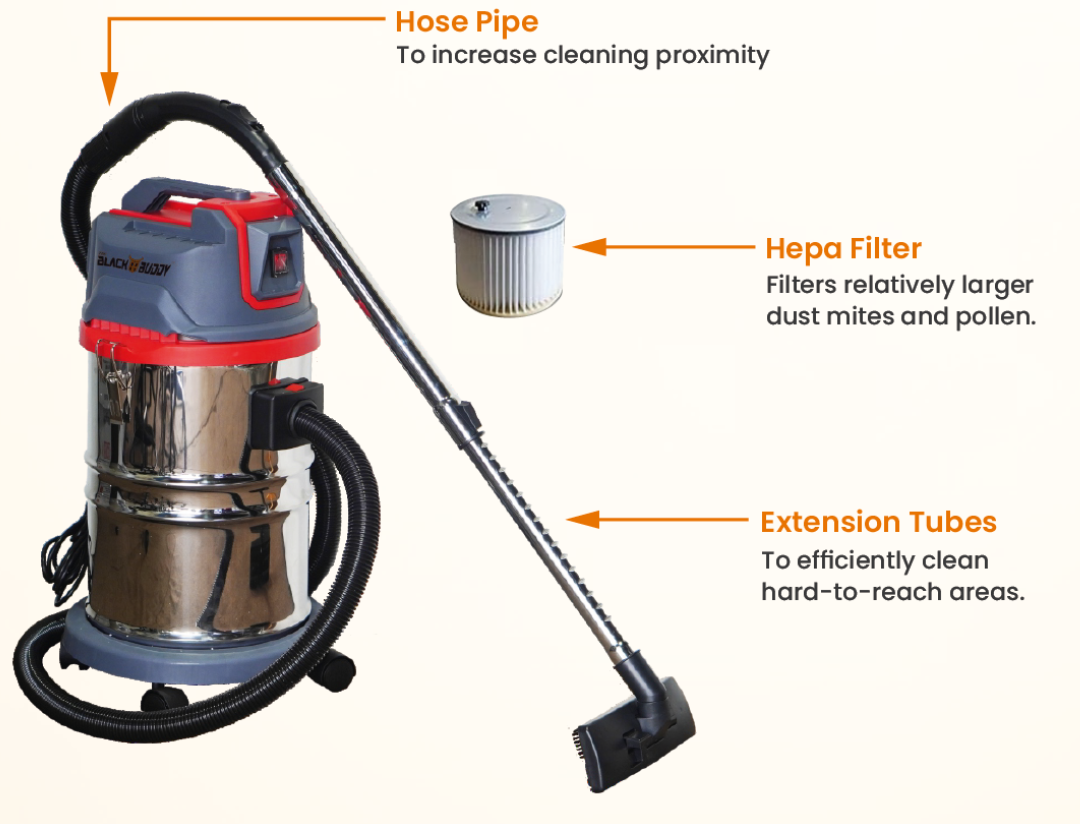35L Industrial Wet & Dry Vacuum Cleaner – VC35ULXR